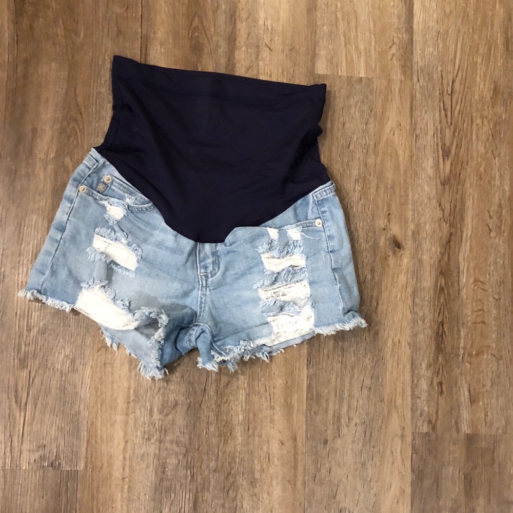 Pinkblush denim shorts
